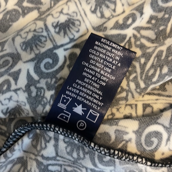 Reitman’s elastic waistband black & white skirt - Picture 6 of 8